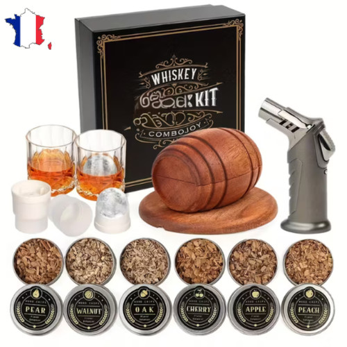 Kit fumoir whisky chalumeau - kit,
