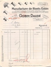 1942 MANUFACTURE DE RIVETS