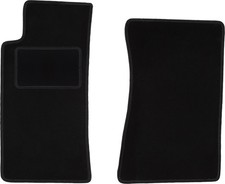 Tapis de sol en velours noir