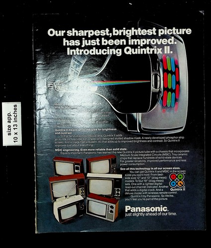 1976 panasonic quintrix - quintrix, ii