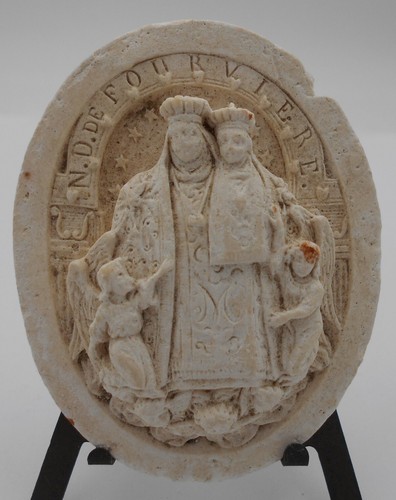 Ancien medaillon reliquaire - medaillon,