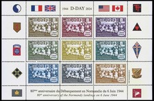 DEB24FD BLOC vignettes FRANCE