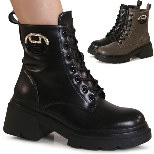 Bottes biker femmes à - bottes, de