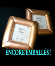 CADRES PHOTO NEUFS TON CUIVRÉ