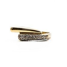 Bague Or 18k 3.22grs no 56 - Bijoux occasion
