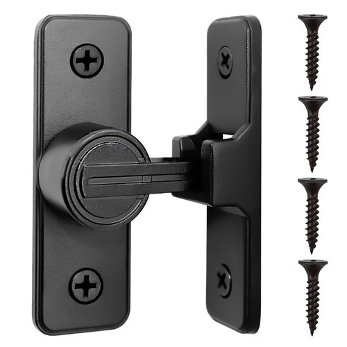 Portail verrou assemblage noir - portail,