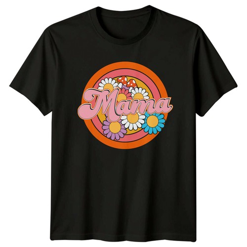 Shirt rétro fleurs - à,