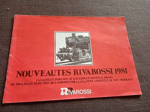 1981 catalogue rivarossi - , train