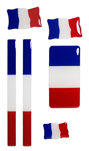 France drapeaux autocollants - france,