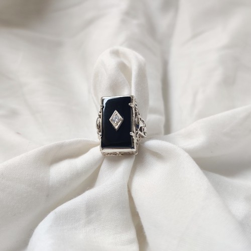 Bague ancienne argent - bague,