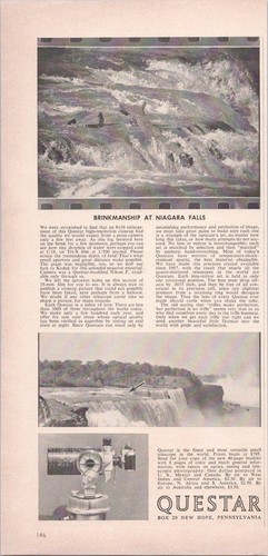 Questar 1965 original print - questar, ad