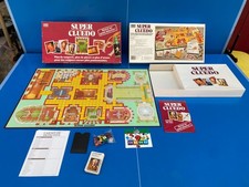 JEU DE SOCIETE " SUPER CLUEDO "  PAR PARKER 1991 VINTAGE Livré Gratuit N°3