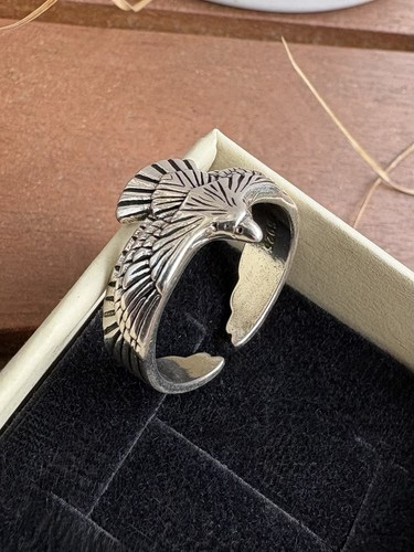 Chevalière bague aigle - chevalière,