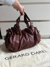 Grand sac cabas 24H cuir marron foncé 