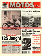 MOTOS D'HIER   3 MORINI 50 Corsarino JONGHI 125 ACT DS MALTERRE 175 M9 AMC 1951