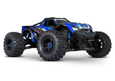 Traxxas MAXX VXL WIDEMAXX Bleu 4S BRUSHLESS Automodèle 4x4 89086-4 BLEU