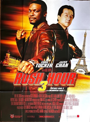 Affiche cinéma rush hour - cinéma,
