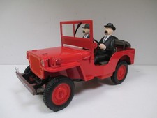 JEEP WILLYS TINTIN Dupont et Dupond Pays Or Noir par HAPAX 180150000 au 1/18