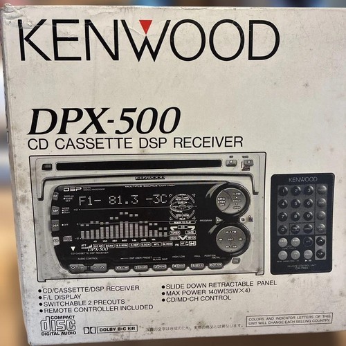 Kenwood dpx 500 2din - kenwood, cd