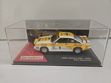 Opel Manta  400 Carlos Sainz  1984 Rally Catalunya  1/43èm boîte plexi altaya 