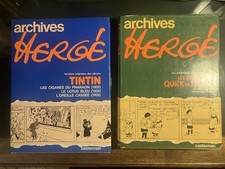 Archives Hergé - 2 volumes-