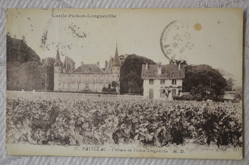 Cpa pauillac château de - ",