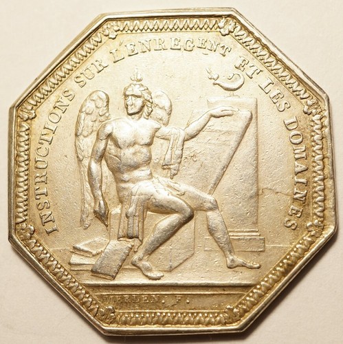 1er empire rare jeton - rare, argent