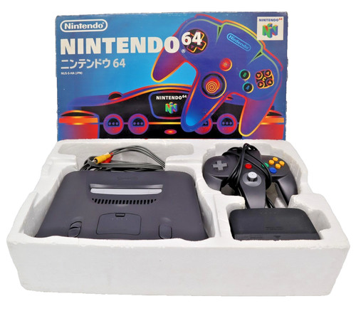 Console nintendo noire avec - 64,