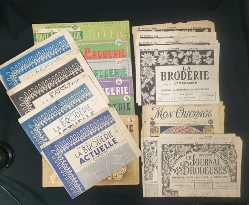 Lot revues anciennes - revues, la