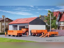 KIBRI 4x remorques - HO 1/87 -