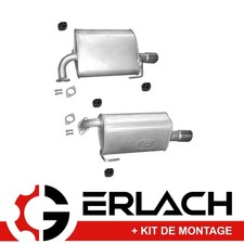Echappement silencieux pour