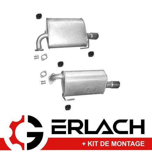 Echappement silencieux pour
