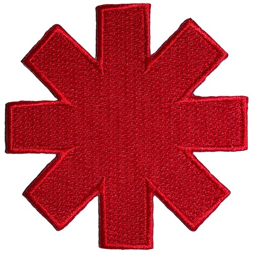 Patch brodé red - red, chili
