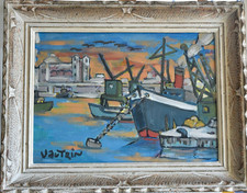 joli tableau Vautrin vieux