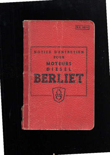 Notice entretien pour moteur - notice, d'entretien