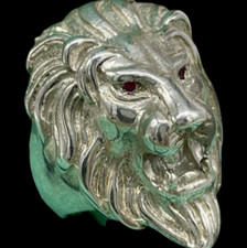 Bague Homme Tête De Lion