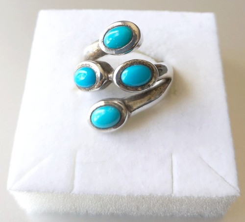 Bague turquoise taille 51 - taille,
