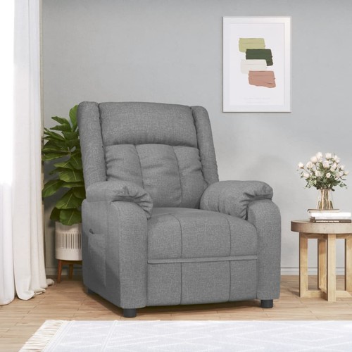 Fauteuil inclinable taupe - fauteuil,