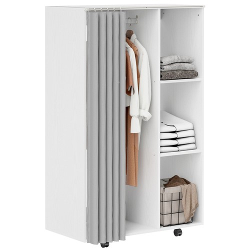 Homcom armoire penderie mobile - homcom,