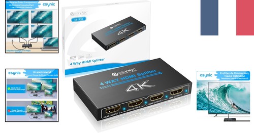 Répartiteur hdmi 4 out - 1,