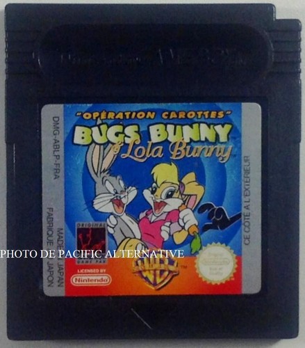 Jeu bugs bunny - jeu, lola