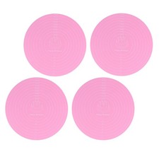 4 Pcs En Silicone Tapis De