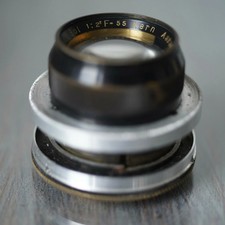 Objectif Kern "Bolar Bol" 55mm f/2.2 Alpa reflex prototype [Switar]