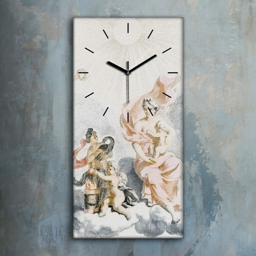 Horloge murale sur toile - , 30x60