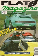FLAT 6 31 PORSCHE 908 911 TURBO 3.3 TARGA 964 C4 TECHART 964 CUP VENTURI 400 TRO