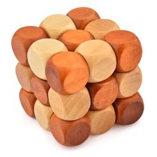 X Jeu Puzzle En Bois Cube