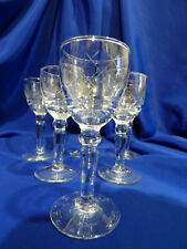 LOT DE 6 VERRES A GOUTTE