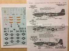 1/72 REPLISCALE 1058 : DECALS YOXFORD BOYS MUSTANG P-51 357TH FG YEAGER USAAF