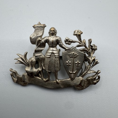 Broche ancienne jeanne arc - ancienne, d’arc