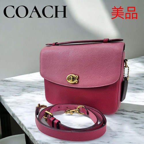 Sac bandoulière coach cuir - bandoulière,